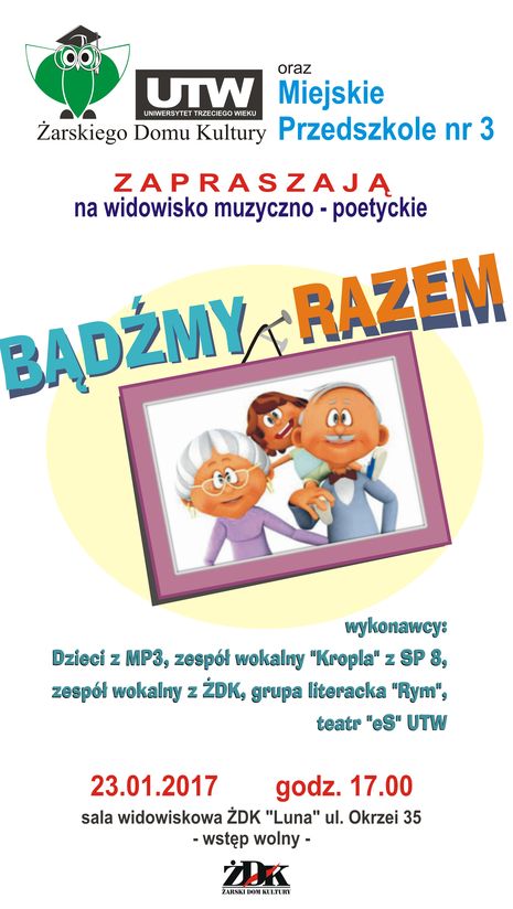 plakat - Janusz Zauściński