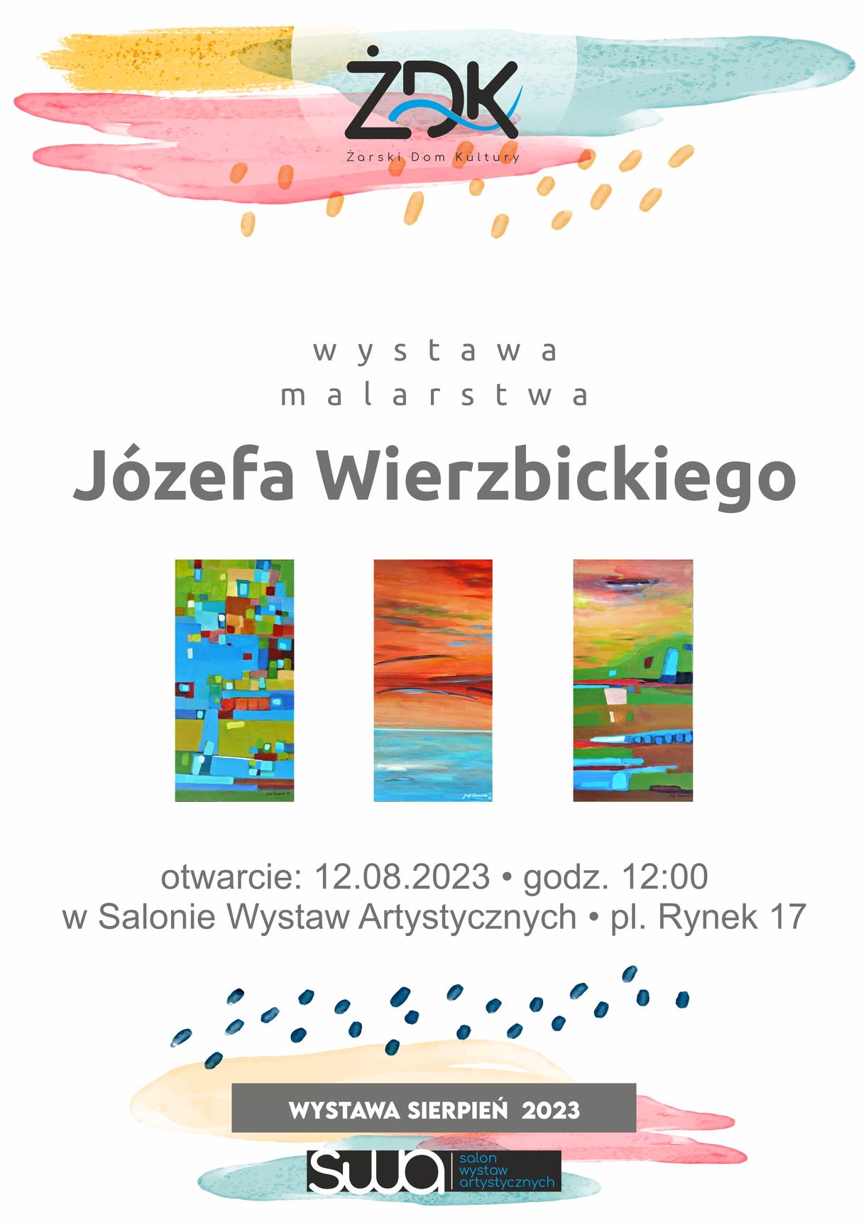 Wystawa Józefa Wierzbickiego