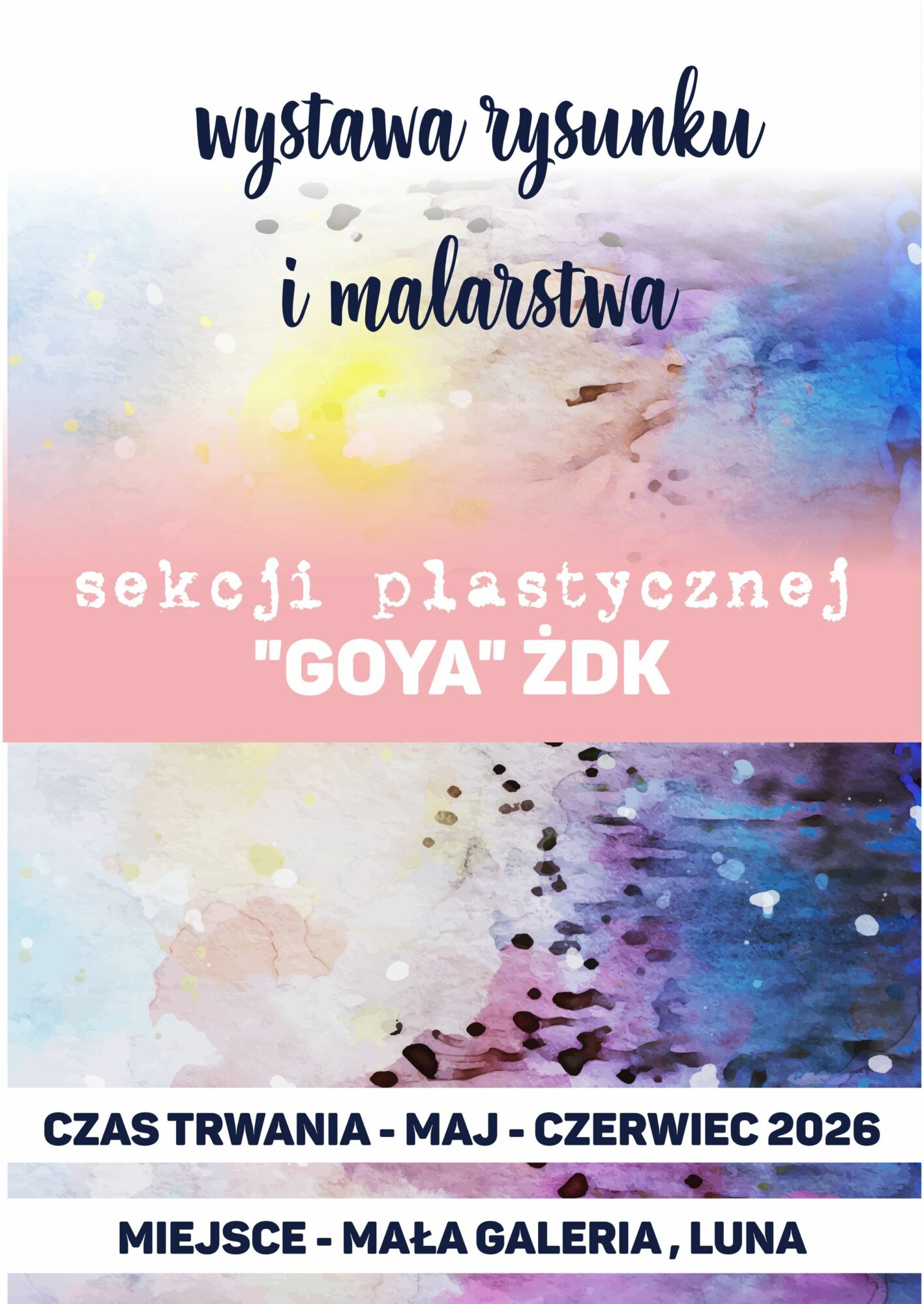 sekcja plastyczna GOYA
